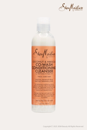 SHEA MOISTURE COCONUT & HIBISCUS CO-WASH CONDITIONING CLEANSER 8oz