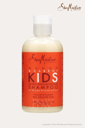 SHEA MOISTURE MANGO & CARROT KIDS EXTRA-NOURISHING SHAMPOO 8oz