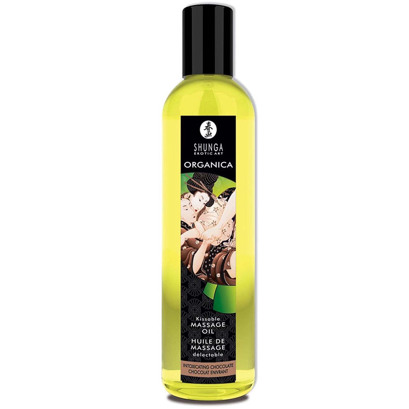 Shunga Organica Massage Oil-Intoxicating Chocolate 8oz