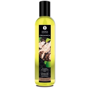 Shunga Organica Massage Oil-Intoxicating Chocolate 8oz