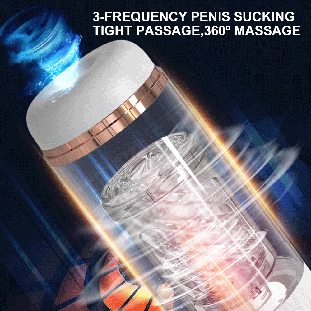 Silicone Automatic Male Masturbator Telescopic Rotation Vagina Masturbation Sex Toys for Men