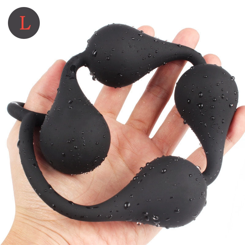 Silicone Big Anal Beads Balls Butt Plug Anus Masturbator Dilator Expander Prostate Massager Adults Erotic Sex Toys
