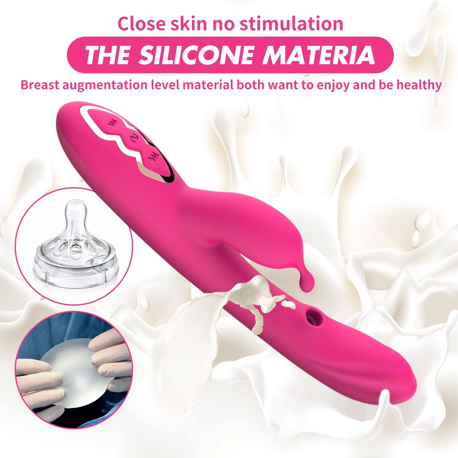 Silicone Powerful G Spot Vibrator Clitoris Stimulator