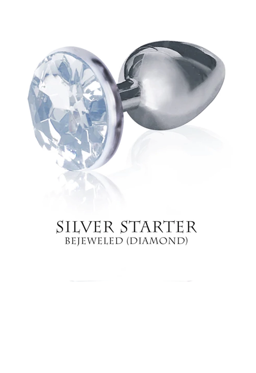 Silver Starter; Diamond Round Jewel