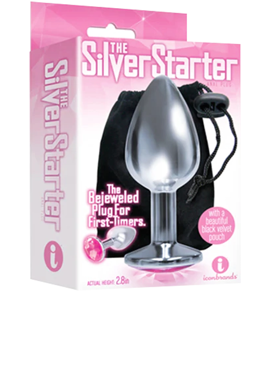 Silver Starter; Diamond Round Jewel