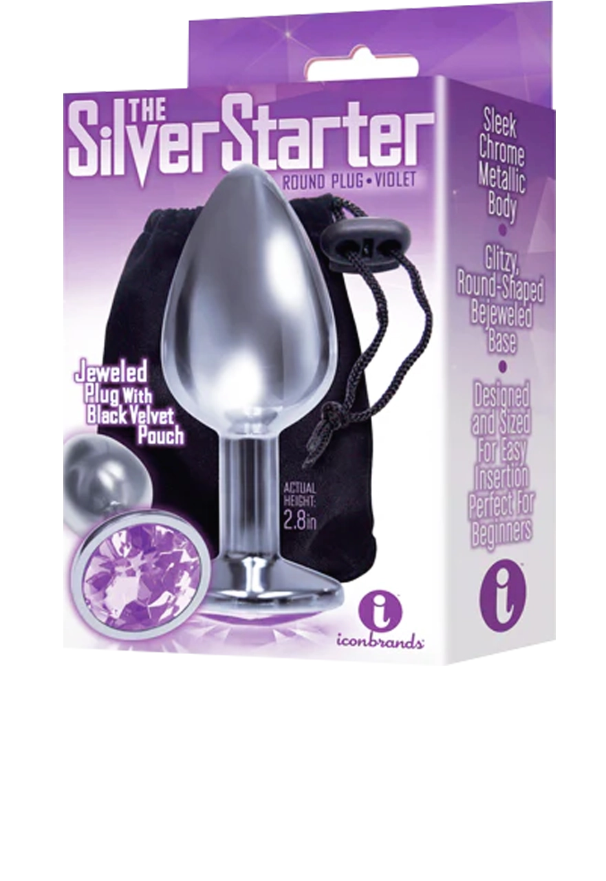 Silver Starter; Diamond Round Jewel