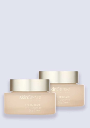 SkinSense Ceramide24 Pro Resilience Day Cream 50ml - 2 Pack Saver