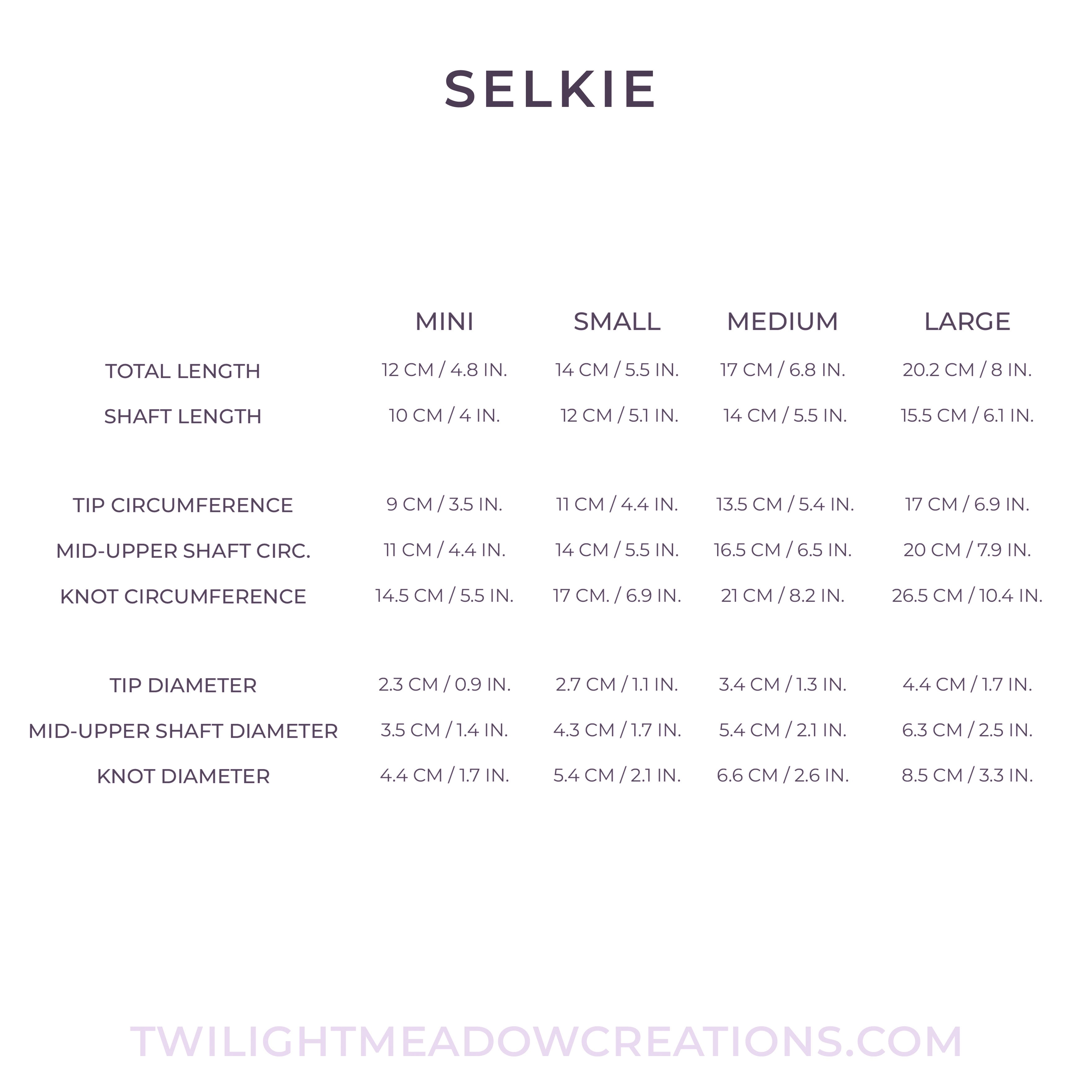 Small Selkie (Firmness: Medium)