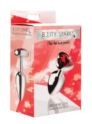 Sparkly Heart Gem Anal Plug - Shine with Booty Bling!