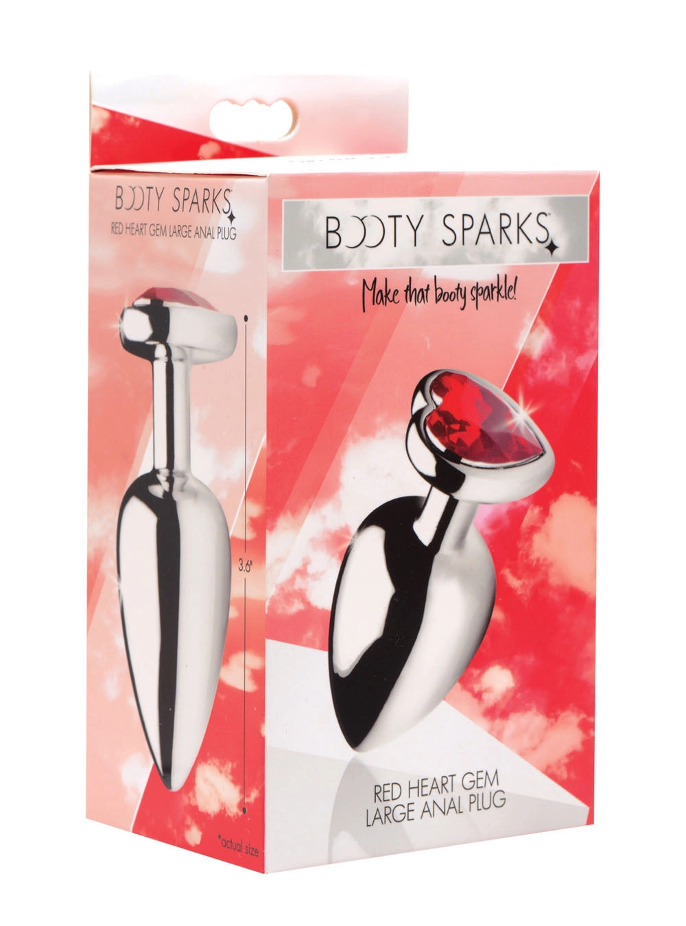 Sparkly Heart Gem Anal Plug - Shine with Booty Bling!