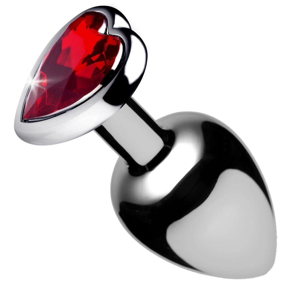Sparkly Heart Gem Anal Plug - Shine with Booty Bling!