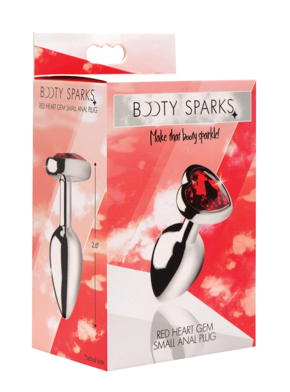 Sparkly Heart Gem Anal Plug - Shine with Booty Bling!