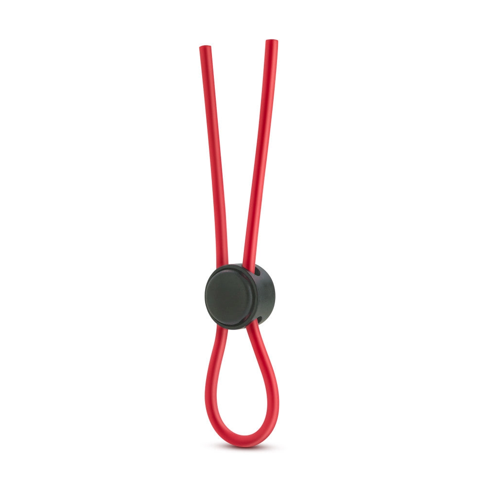 Stay Hard By Blush® | Red Silicone Loop Penis Ring