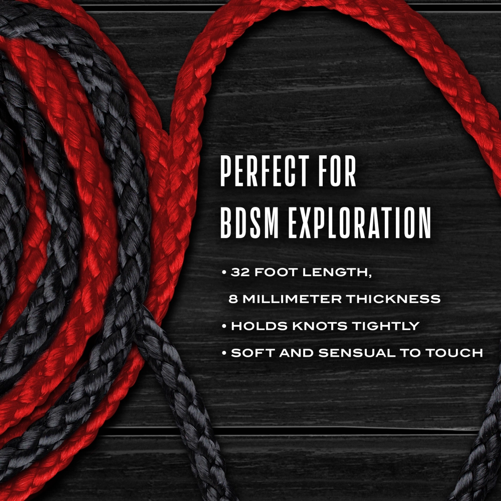 Temptasia By Blush® | Bondage Rope 32 Feet - Red