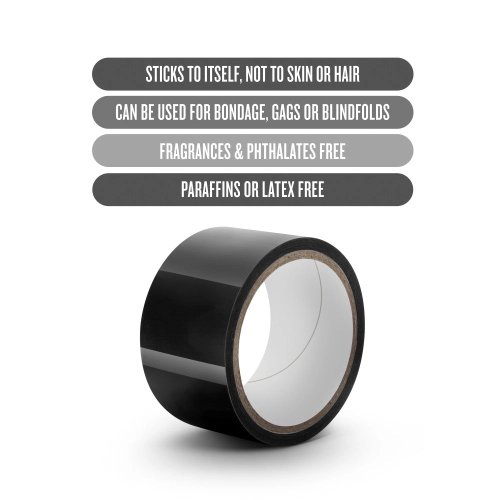 Temptasia By Blush® | Bondage Tape - 60 Feet - Black