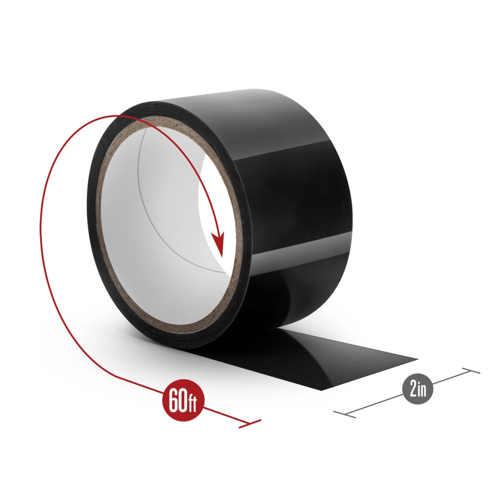 Temptasia By Blush® | Bondage Tape - 60 Feet - Black