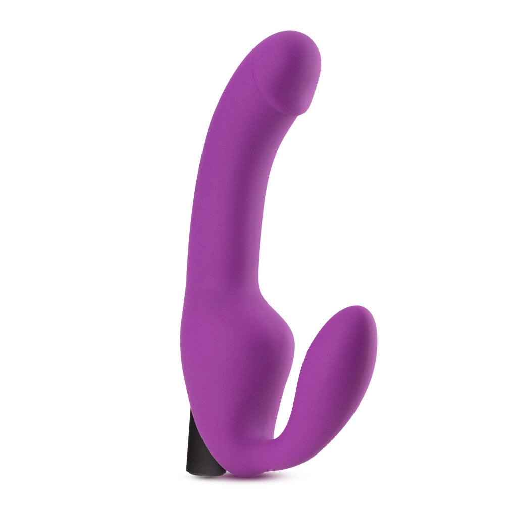 Temptasia By Blush® | Cyrus Purple 8.5-Inch Long Rechargeable Vibrating Dildo