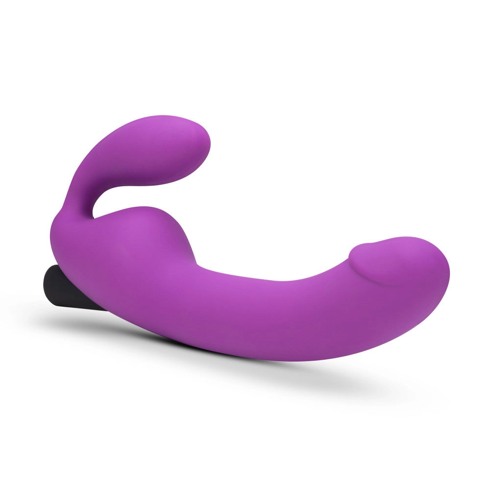 Temptasia By Blush® | Cyrus Purple 8.5-Inch Long Rechargeable Vibrating Dildo