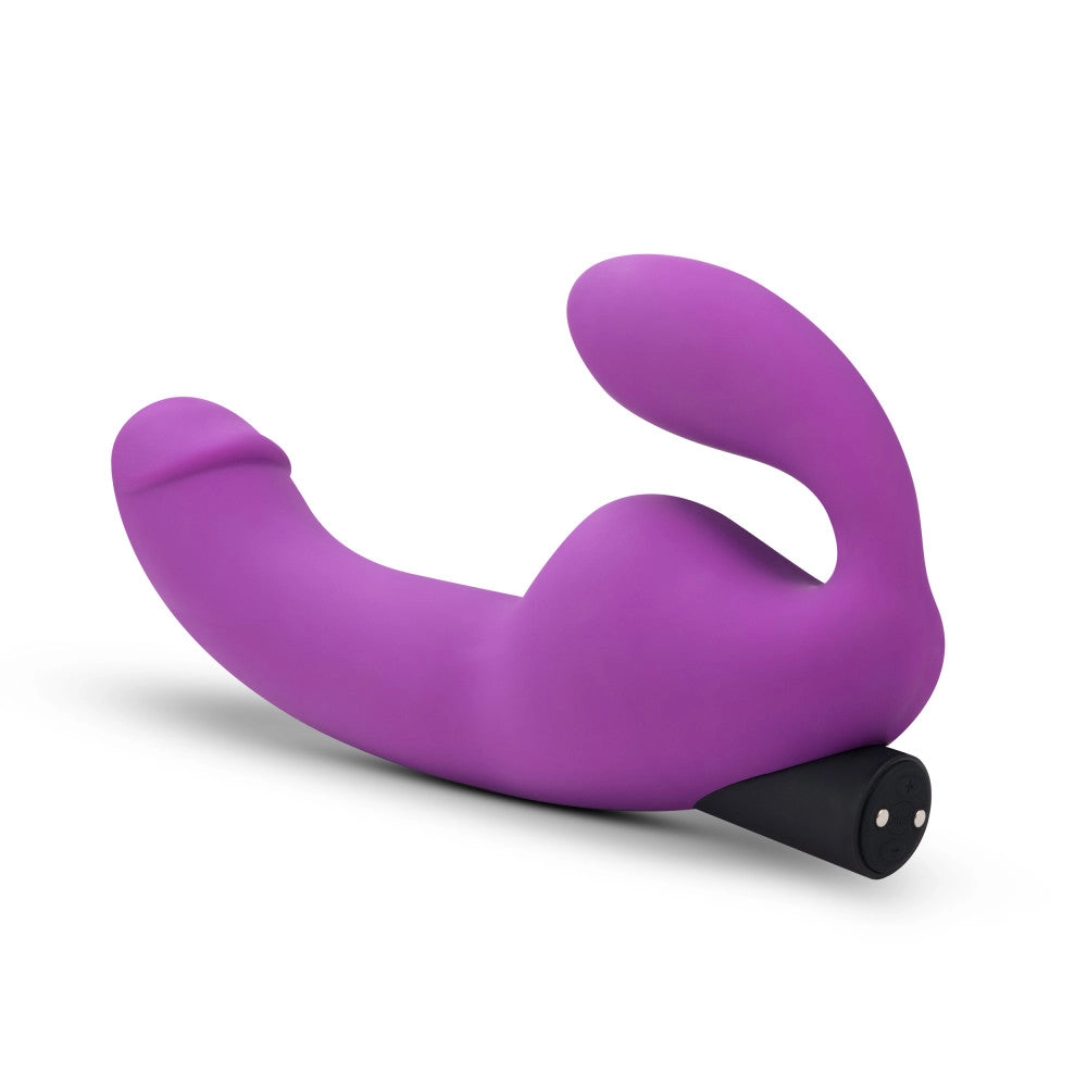 Temptasia By Blush® | Cyrus Purple 8.5-Inch Long Rechargeable Vibrating Dildo