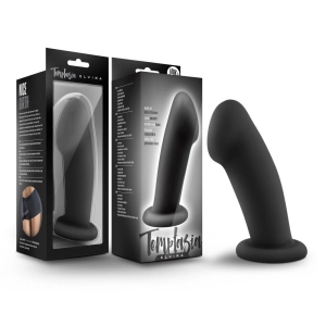 Temptasia By Blush® | Elvira Realistic Black 5.5-Inch Long Dildo With Suction Cup Base