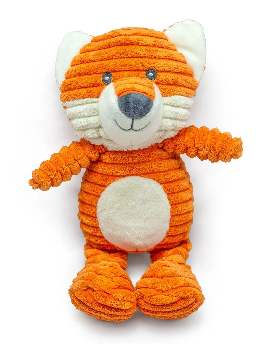 ThoozyPet Tuff & Cuddly Fox Plush Dog Toy