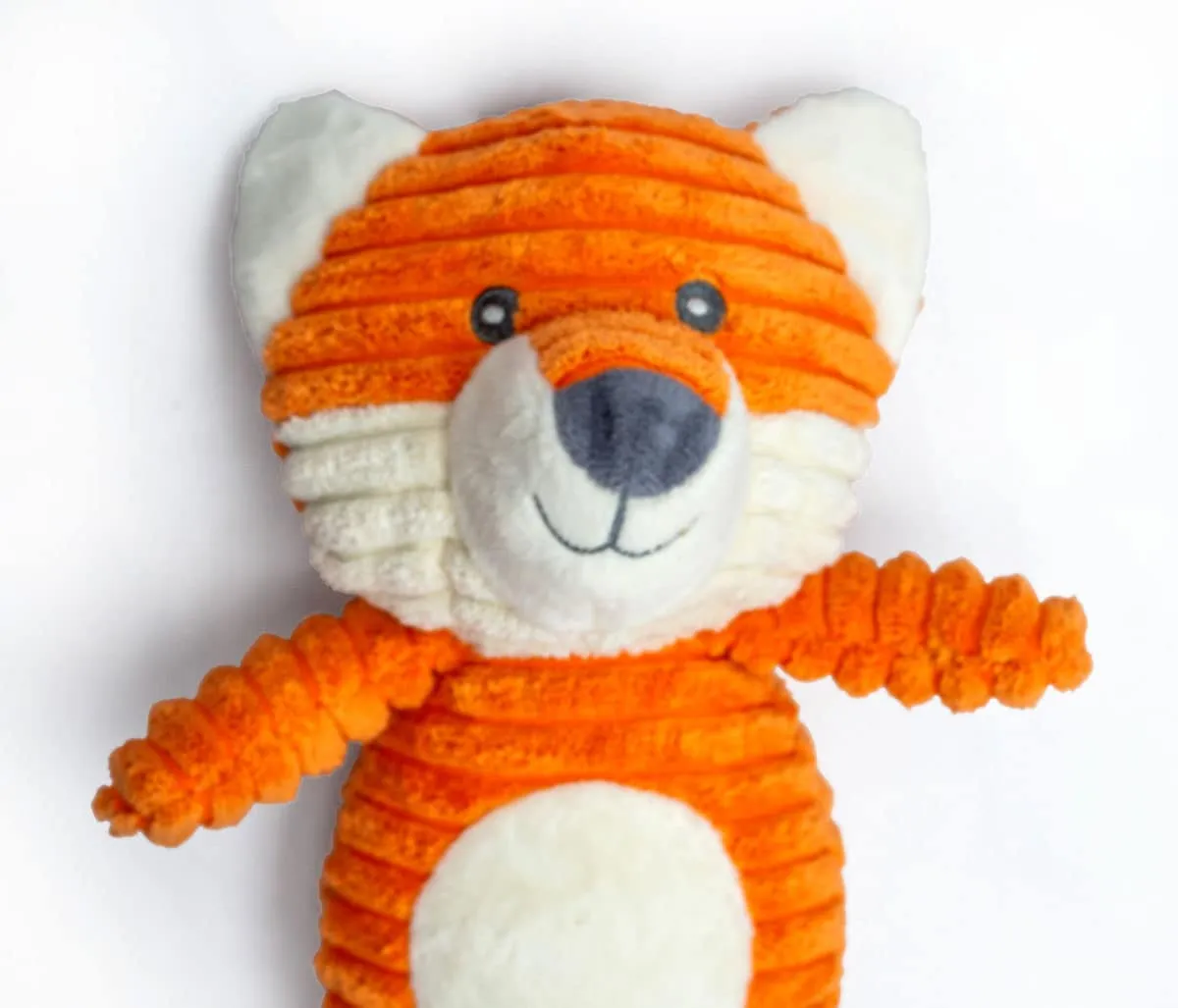 ThoozyPet Tuff & Cuddly Fox Plush Dog Toy