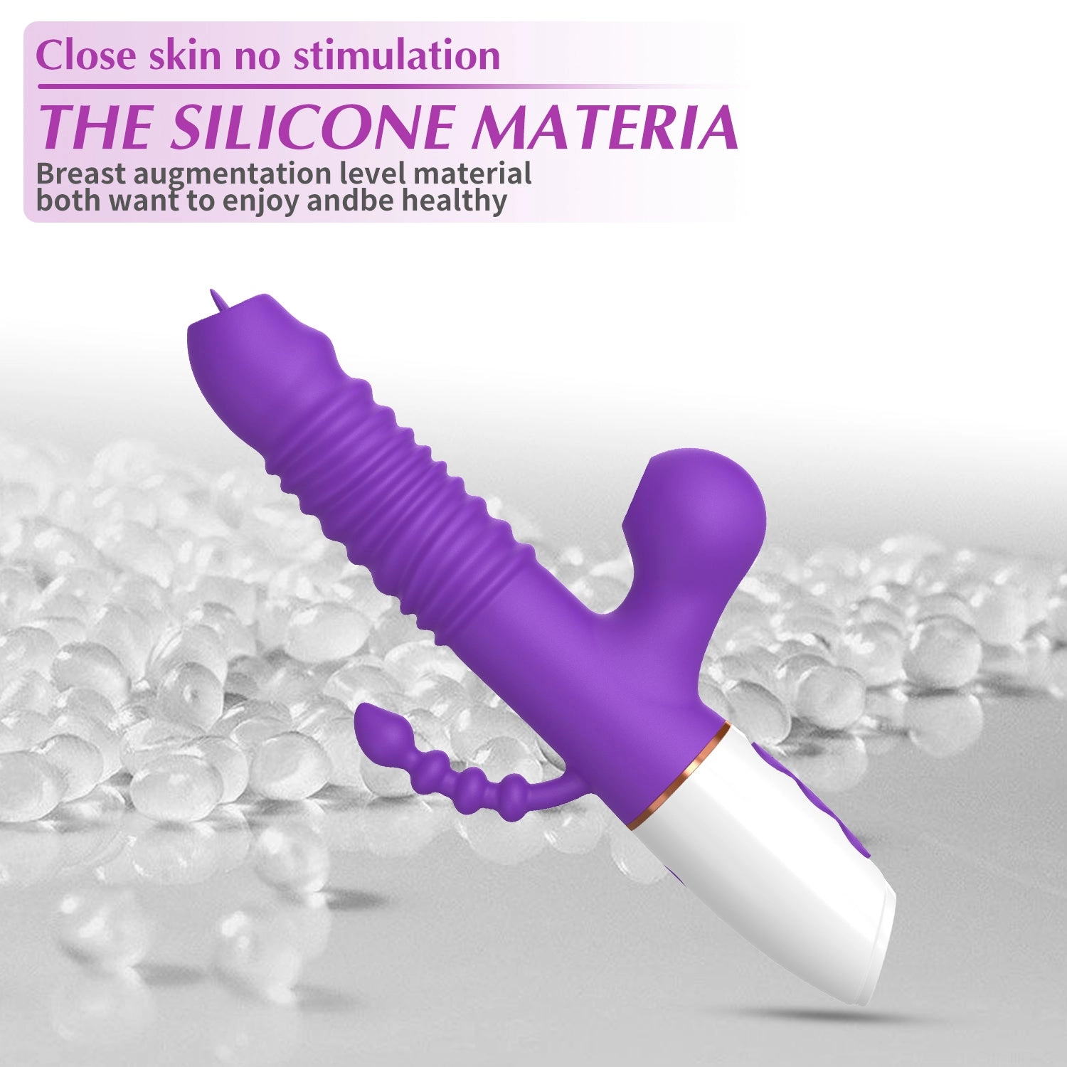 Thrusting Rabbit Vibrator G Spot Dildo