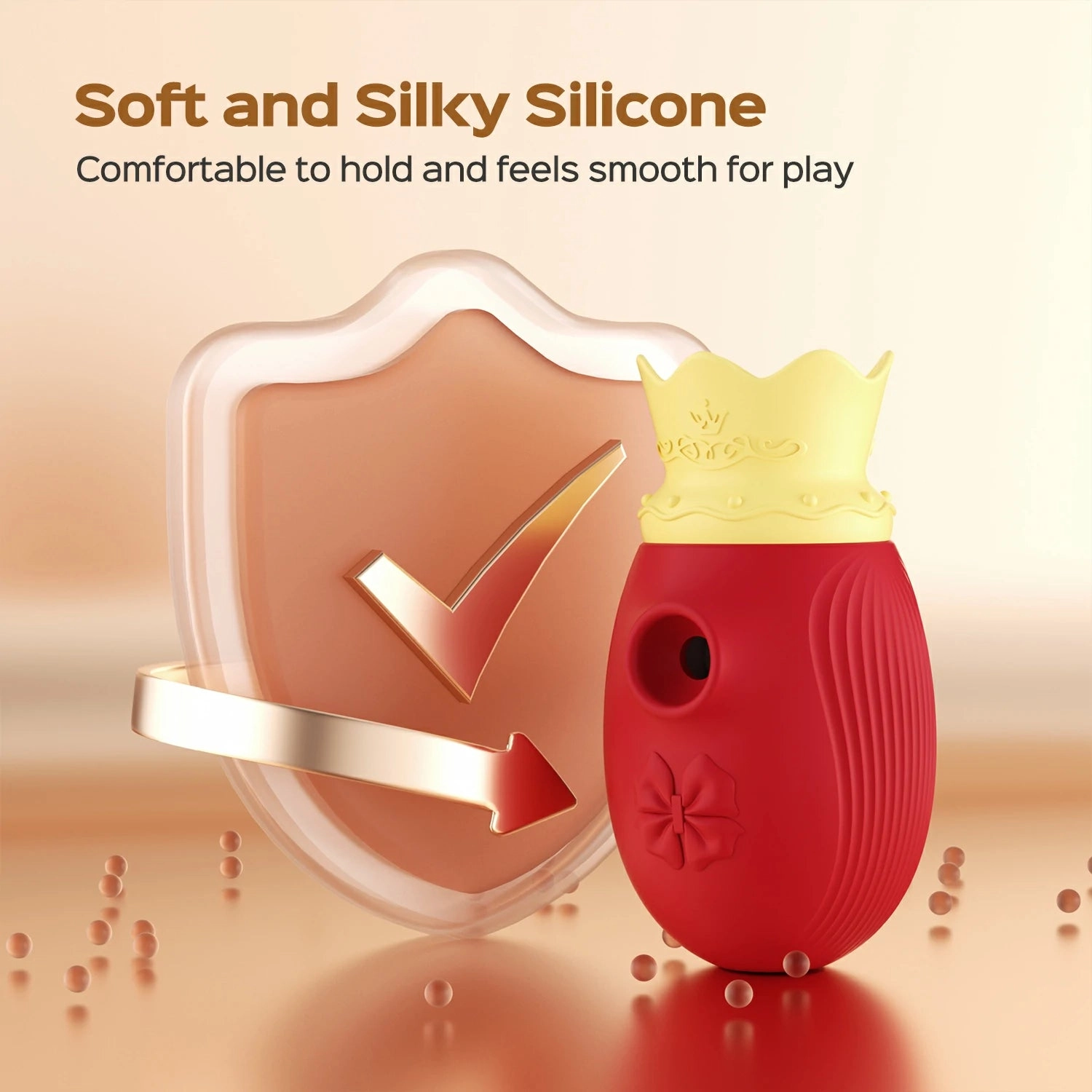 Tiara - Crown Clit Licker with Pulsing Waves and Tapping Nipple Stimulation