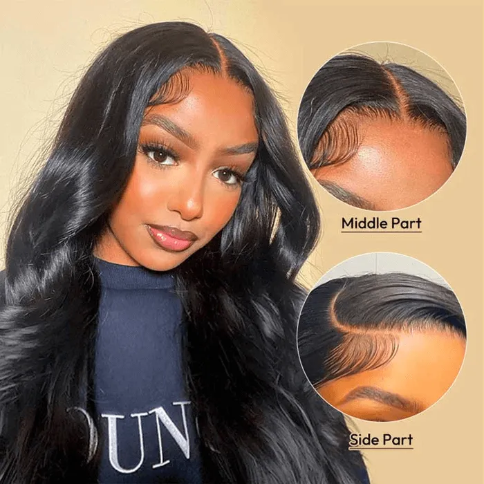 Tuneful 13×4 Undetectable HD Lace Full Frontal Wigs 5x5 HD Lace Raw Virgin Hair Body Wave Wigs