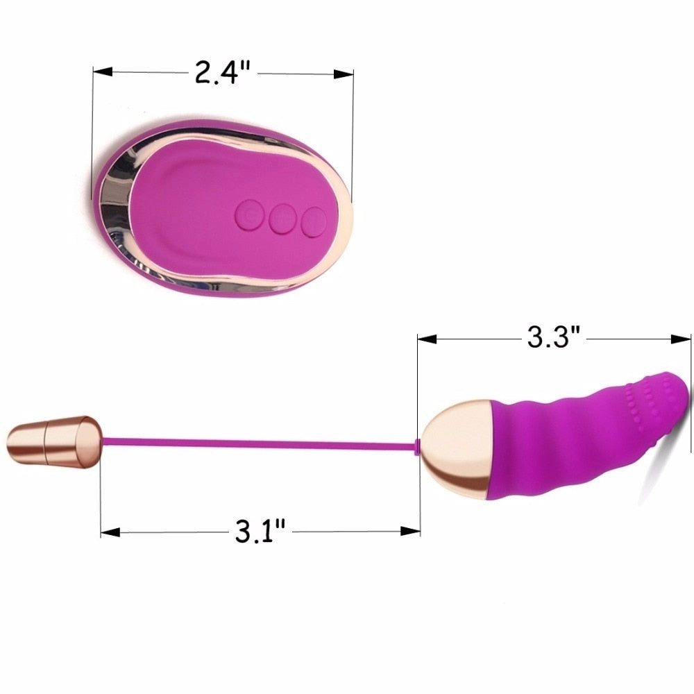 USB Rechargeable 10 Speed Remote Control Wireless Vibrating Sex Love Eggs Vibrator Sex Toys for Women