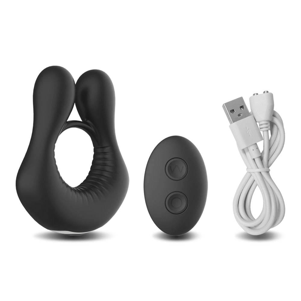 Vibrating Cock Ring Delay Ejaculation Penis Cock Ring for Men Erotic Toys Vibrating Penis Ring