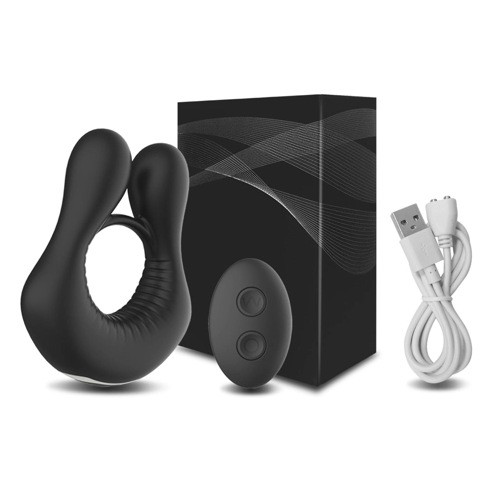 Vibrating Cock Ring Delay Ejaculation Penis Cock Ring for Men Erotic Toys Vibrating Penis Ring