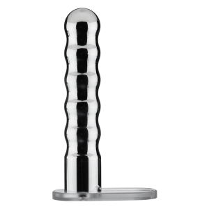 Wave Metal Strap-On Electro Dildo