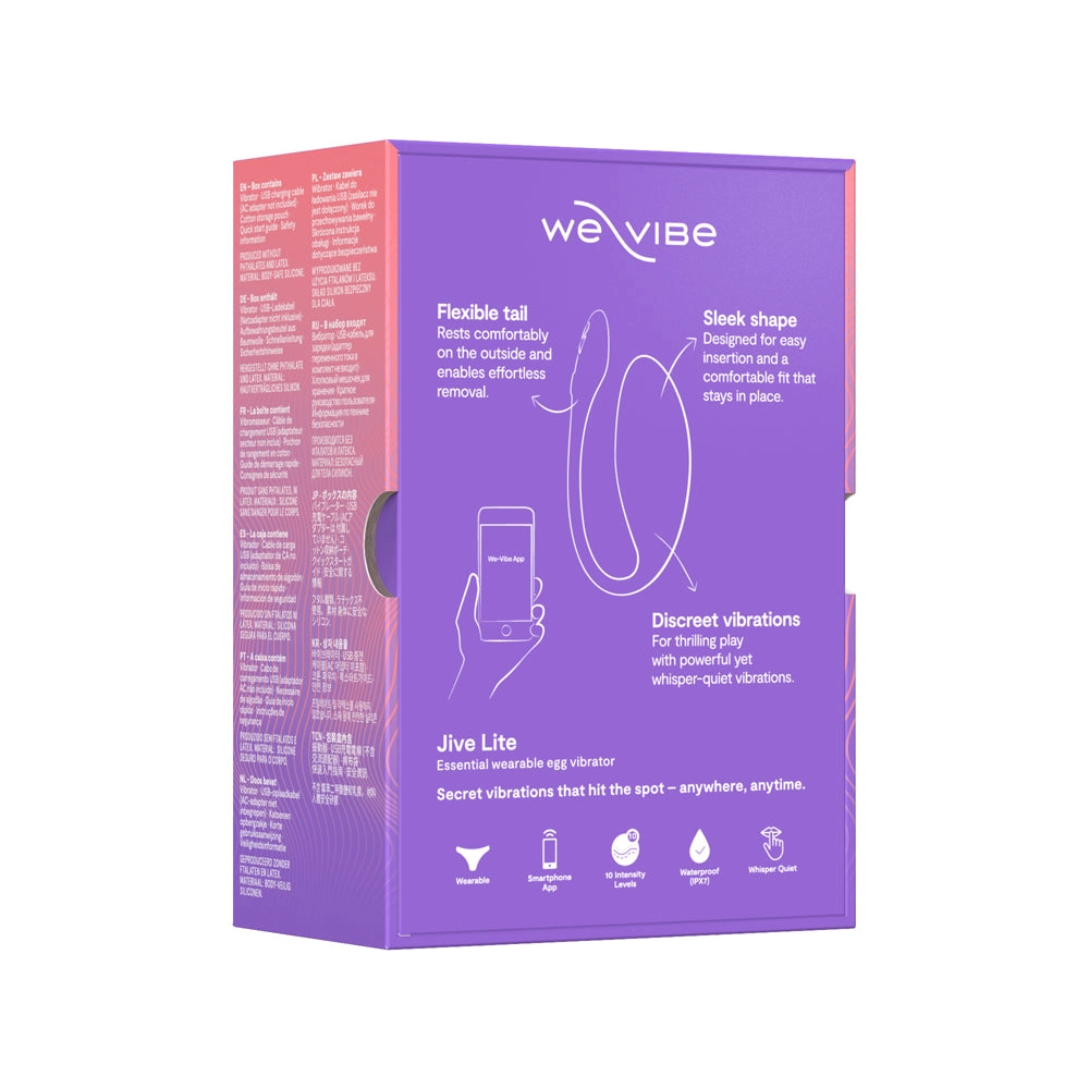 We-Vibe Jive Lite App-Controlled Vibrator