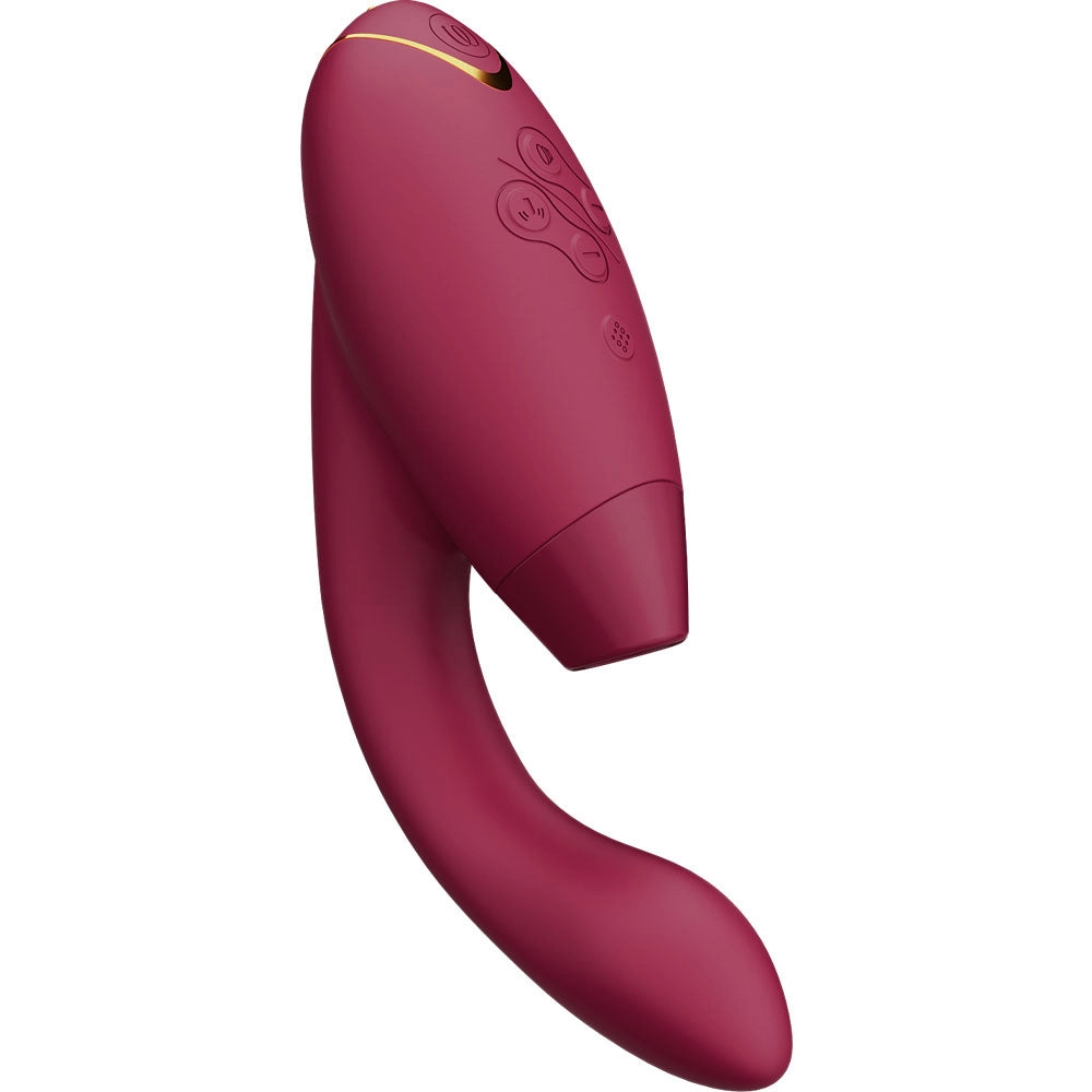 Womanizer Duo 2 Pleasure Air™ G Spot Vibrator - Bordeaux