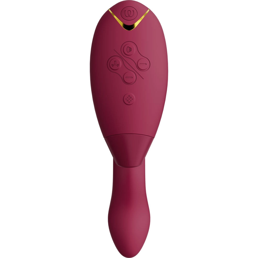 Womanizer Duo 2 Pleasure Air™ G Spot Vibrator - Bordeaux