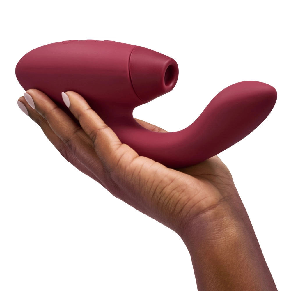 Womanizer Duo 2 Pleasure Air™ G Spot Vibrator - Bordeaux