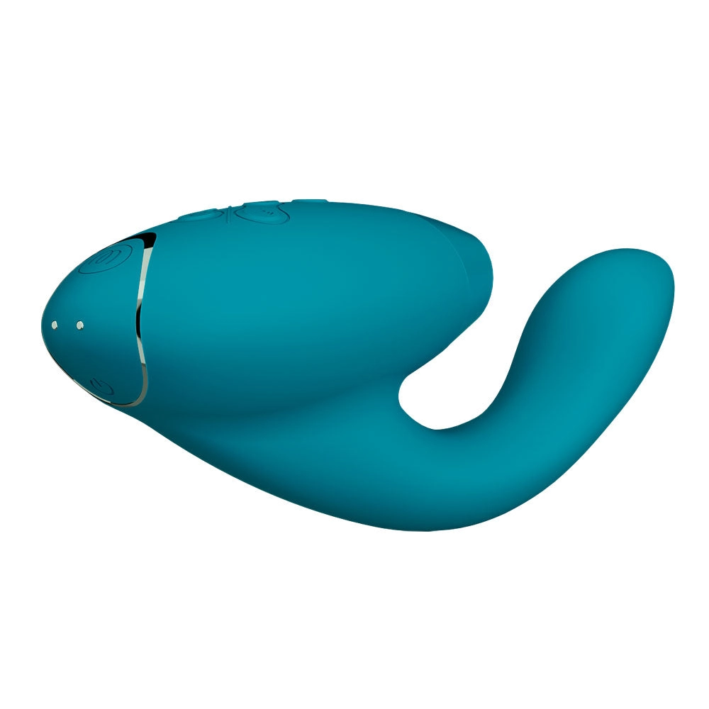 Womanizer Duo 2 Pleasure Air™ G Spot Vibrator - Petrol