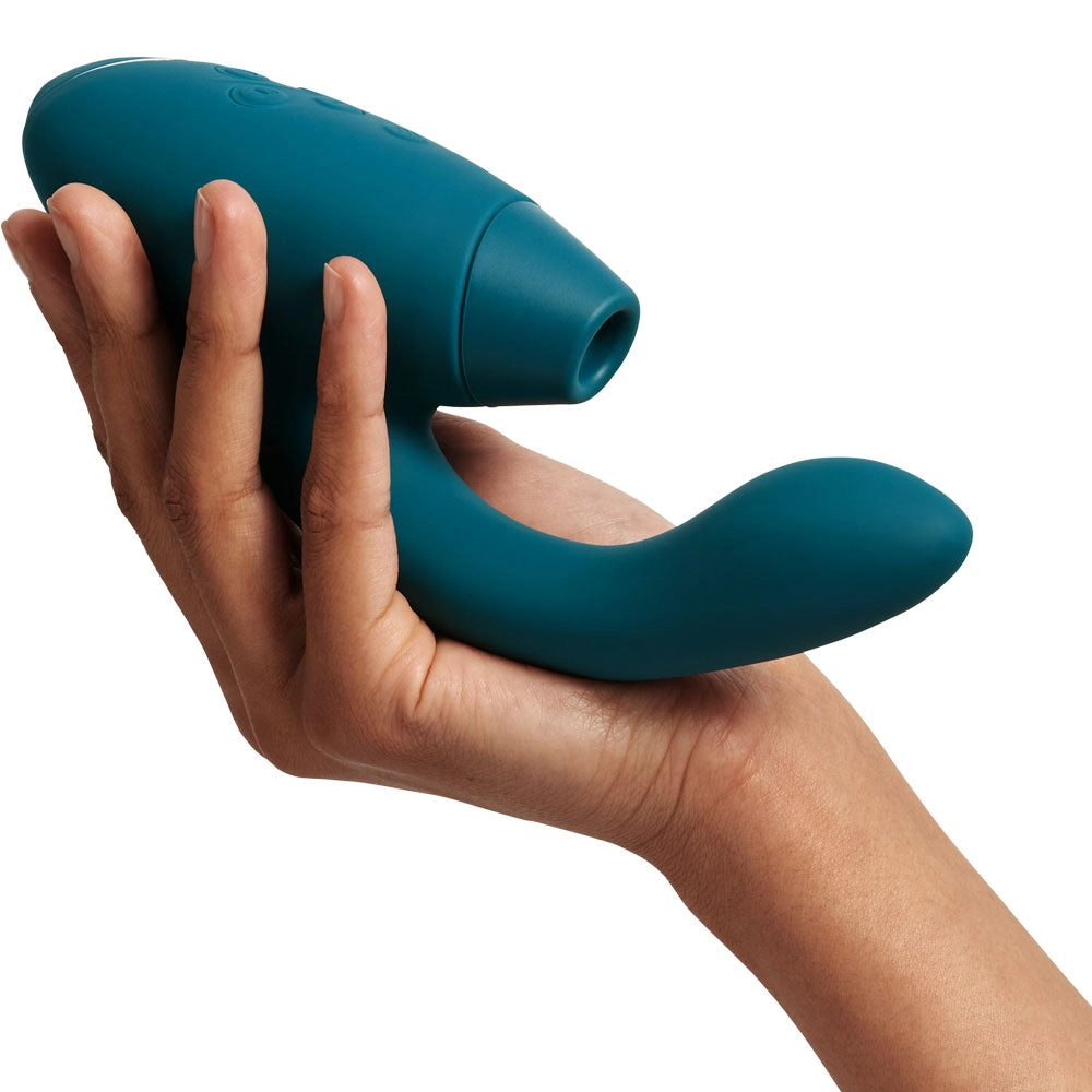 Womanizer Duo 2 Pleasure Air™ G Spot Vibrator - Petrol