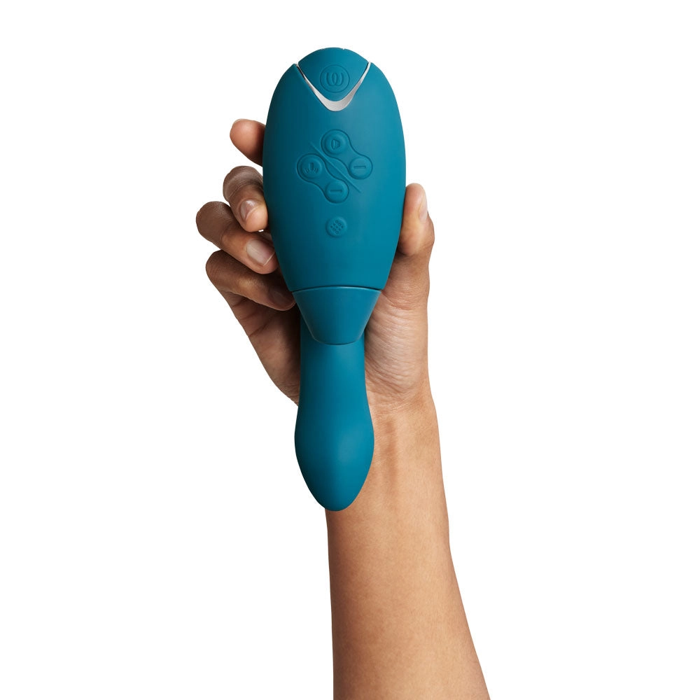 Womanizer Duo 2 Pleasure Air™ G Spot Vibrator - Petrol