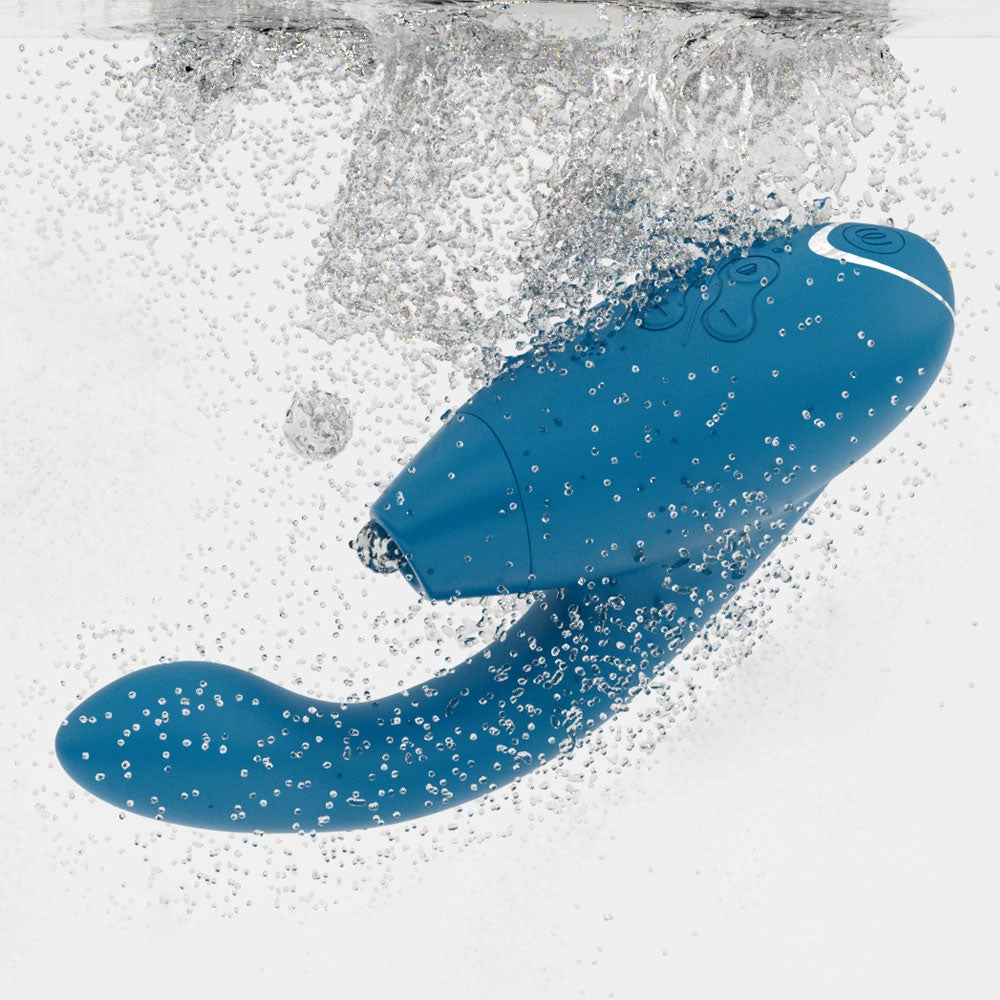 Womanizer Duo 2 Pleasure Air™ G Spot Vibrator - Petrol