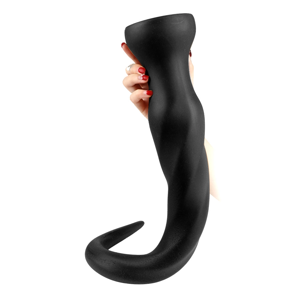 Worm - Long Butt Plug - Spiral Butt Plug - Deep Anal Toy