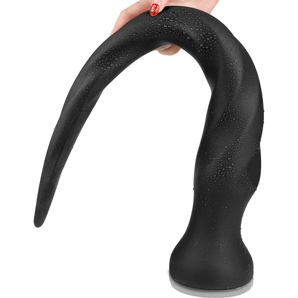 Worm - Long Butt Plug - Spiral Butt Plug - Deep Anal Toy