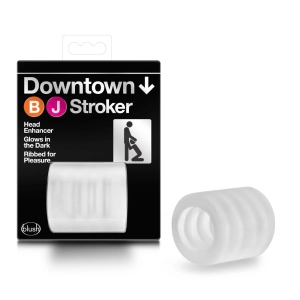 X5 Men By Blush® | Downtown BJ Clear Glow In The Dark Oral Sex Enhancer