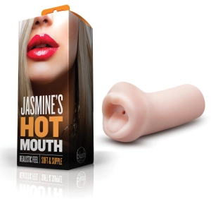 X5 Men By Blush® | Jasmine's Hot Mouth Realistic Natural Masturbator / Stroker